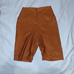 Aerie Ribbed High-Waisted Biker Shorts